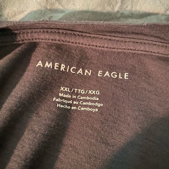 Dark gray American eagle tee - Picture 2 of 2
